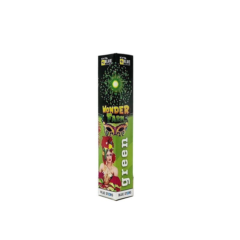 Wonder FarmGreen Skyshot 1.5" Fancy Crackers | Akshayaa Agencies Sivakasi