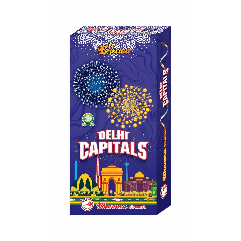 Delhi Capitals 4" Fancy Skyshot Combo