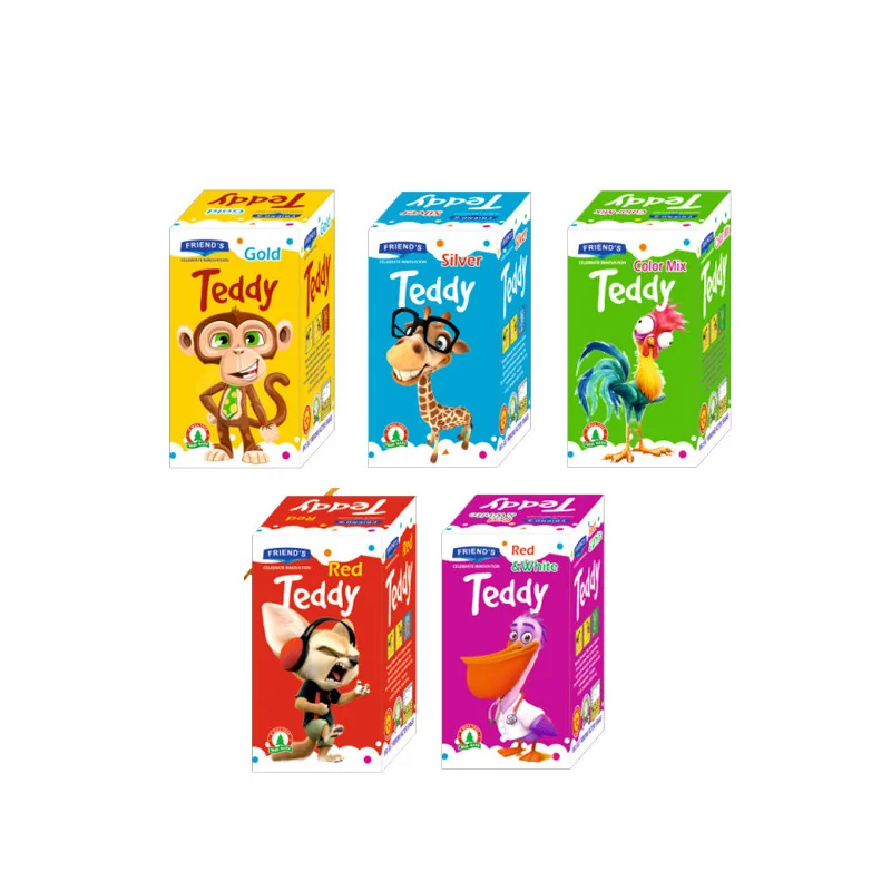 Teddy Fountain Crackers (1pc)